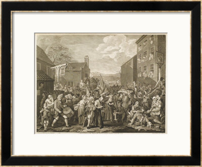 The March To Finchley by William Hogarth Pricing Limited Edition Print image