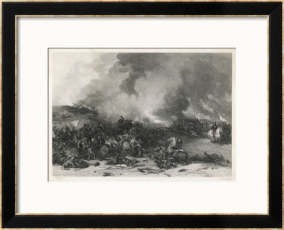 Battle Of Naseby Despite A Fine Charge By Prince Rupert's Cavalry Cromwell by E. Radclyffe Pricing Limited Edition Print image