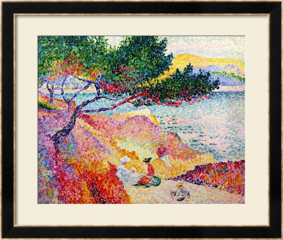 La Plage De Saint-Clair, 1906-07 by Henri Edmond Cross Pricing Limited Edition Print image