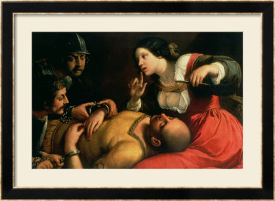 Samson And Delilah by Caravaggio Pricing Limited Edition Print image