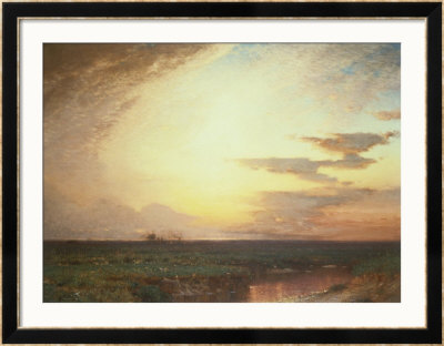 Twilight On The Western Plains by Samuel Colman Pricing Limited Edition Print image