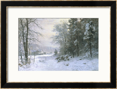 Late Lies The Winter Sun by Anders Andersen-Lundby Pricing Limited Edition Print image