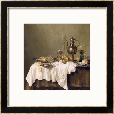 Breakfast With A Crab, 1648 by Willem Claesz. Heda Pricing Limited Edition Print image