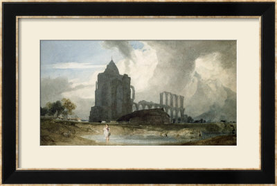 Croyland Abbey by John Sell Cotman Pricing Limited Edition Print image