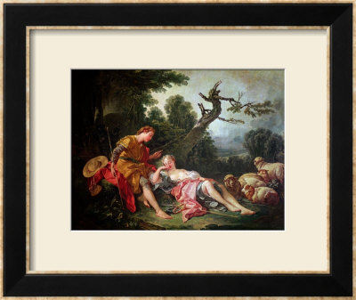The Sleeping Shepherdess by Francois Boucher Pricing Limited Edition Print image