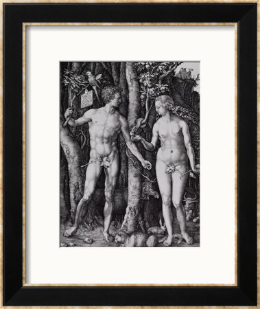 Adam And Eve, 1504 by Albrecht Dürer Pricing Limited Edition Print image