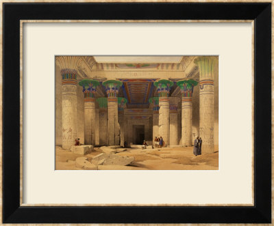 Grand Portico Of The Temple Of Philae, Nubia, From Egypt And Nubia, Vol.1 by David Roberts Pricing Limited Edition Print image