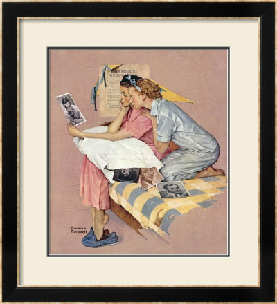 Dreamboats by Norman Rockwell Pricing Limited Edition Print image