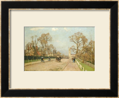 The Road To Sydenham by Camille Pissarro Pricing Limited Edition Print image