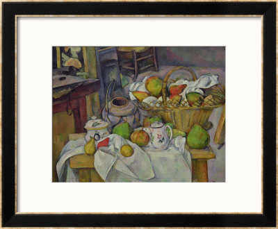 Still Life With Basket, 1888-90 by Paul Cezanne Pricing Limited Edition Print image