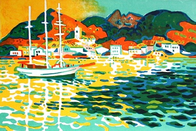 Port Au Soleil by Guy Charon Pricing Limited Edition Print image