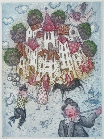 Fete De La Musique by Francoise Deberdt Pricing Limited Edition Print image