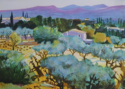 Alpilles by Peter Deluca Pricing Limited Edition Print image