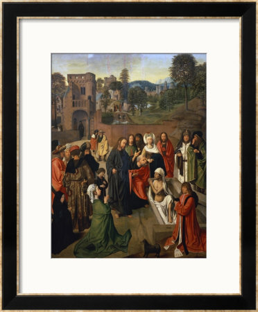The Raising Of Lazarus by Geertgen Tot Sint Jans Pricing Limited Edition Print image