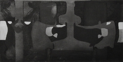 Ap098 - Entre Le Tresor Et Le Luxembourg by Jean Messagier Pricing Limited Edition Print image