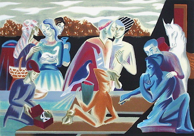 La Representation by Georges Rhigas Pricing Limited Edition Print image