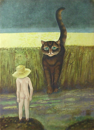 Le Chat Et L'enfant by Stanislas Lepri Pricing Limited Edition Print image