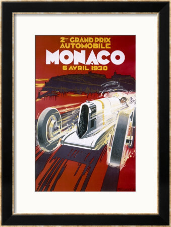Monaco Grand Prix, 1930 by Robert Falcucci Pricing Limited Edition Print image