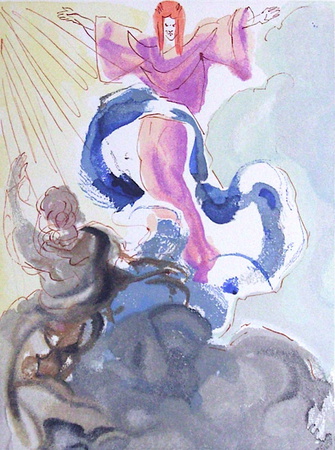 Dc Paradis 03 - Le Premier Ciel by Salvador Dali Pricing Limited Edition Print image