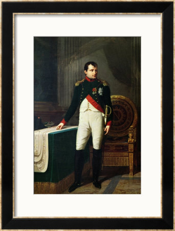 Portrait Of Napoleon Bonaparte 1809 by Robert Lefevre Pricing Limited Edition Print image