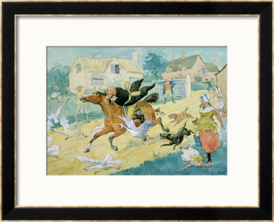 John Gilpin Riding To Edmonton by Randolph Caldecott Pricing Limited Edition Print image