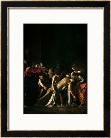Resurrection Of Lazarus by Caravaggio Pricing Limited Edition Print image