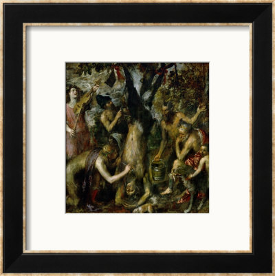 The Flaying Of Marsyas, 1570-1575 by Titian (Tiziano Vecelli) Pricing Limited Edition Print image