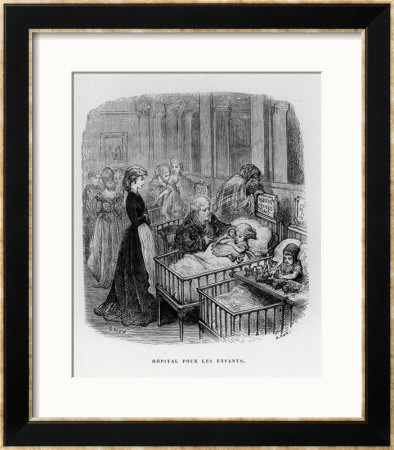 Children's Hospital, From London: A Pilgrimage By William Blanchard Jerrold (1826-84) by Gustave Doré Pricing Limited Edition Print image