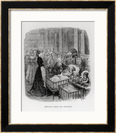 Children's Hospital, From London: A Pilgrimage By William Blanchard Jerrold (1826-84) by Gustave Dore Pricing Limited Edition Print image