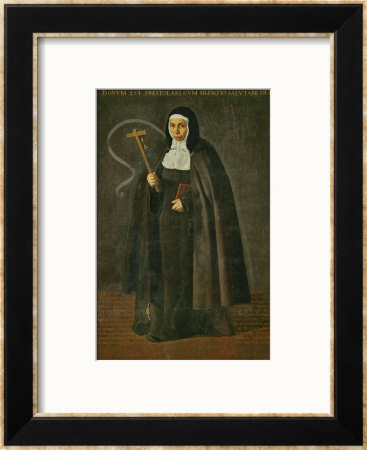 The Venerable Mother Jeronima De La Fuente by Diego Velazquez Pricing Limited Edition Print image