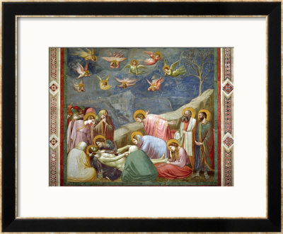 The Lamentation Of The Dead Christ, Circa 1305 by Giotto Di Bondone Pricing Limited Edition Print image