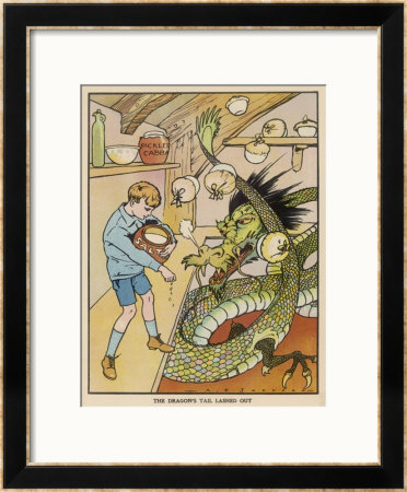 Today's Youngsters Aren't Afraid Of Dragons by A.E. Jackson Pricing Limited Edition Print image