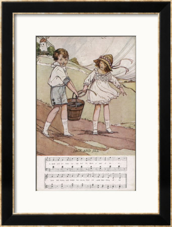 Jack And Jill Went Up The Hill by Dorothy Wheeler Pricing Limited Edition Print image