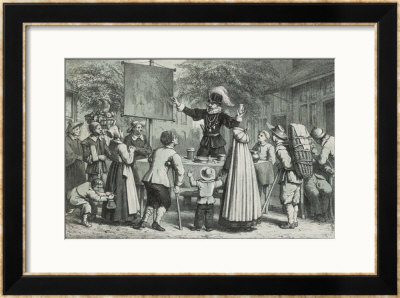Quicksilver, A Quack Doctor Attracts A Crowd by Van Der Kellen Pricing Limited Edition Print image