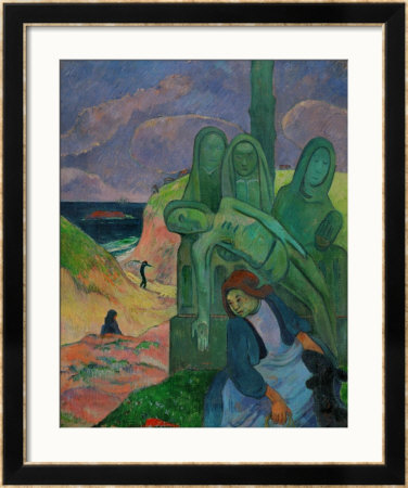 The Green Christ, 1889 by Paul Gauguin Pricing Limited Edition Print image