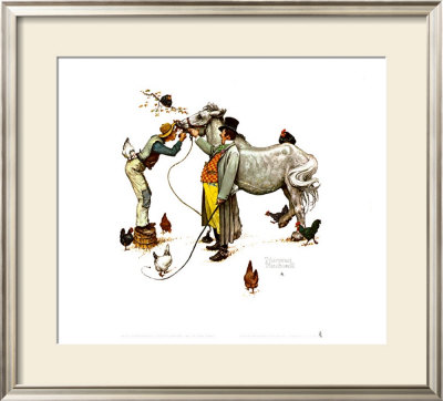 Horse Trader by Norman Rockwell Pricing Limited Edition Print image