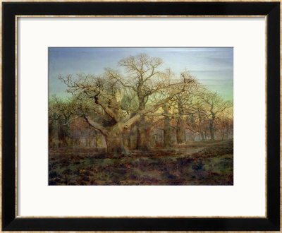 The Edge Of Sherwood Forest, 1878 by Andrew Maccallum Pricing Limited Edition Print image