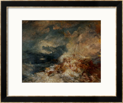 Fire Aboard Ship by William Turner Pricing Limited Edition Print image
