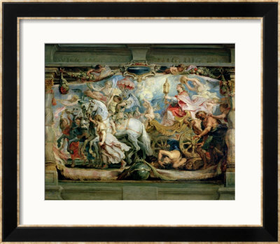 The Triumph Of The Church Over Fury, Hatred And Discord, Before 1628 by Peter Paul Rubens Pricing Limited Edition Print image