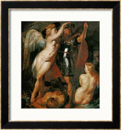 Hero Crowned By Victory, 1612 by Peter Paul Rubens Pricing Limited Edition Print image