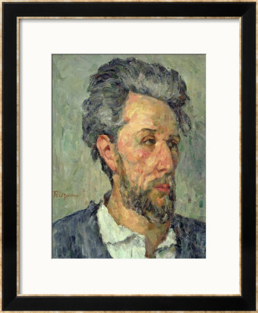 Portrait Of Victor Chocquet, 1876-77 by Paul Cézanne Pricing Limited Edition Print image
