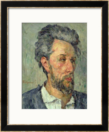 Portrait Of Victor Chocquet, 1876-77 by Paul Cezanne Pricing Limited Edition Print image