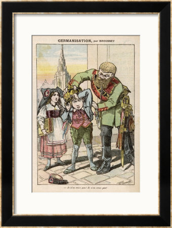 Alsace And Lorraine Resist Being Forced To Be Part Of Germany by Brousset Pricing Limited Edition Print image