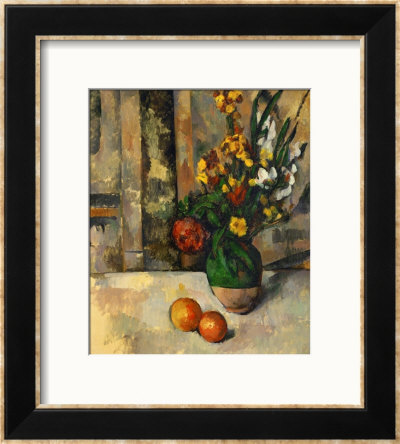 Vase And Apples by Paul Cézanne Pricing Limited Edition Print image