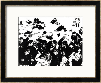 The Charge, 1893 by Félix Vallotton Pricing Limited Edition Print image