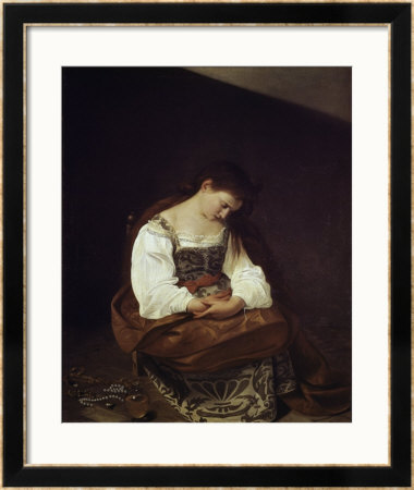 The Repentant Magdalene by Caravaggio Pricing Limited Edition Print image