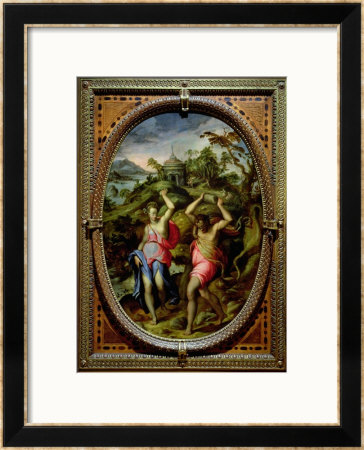 Deucalion And Pyrrha, 1572 by Andrea Di Mariotto Del Minga Pricing Limited Edition Print image