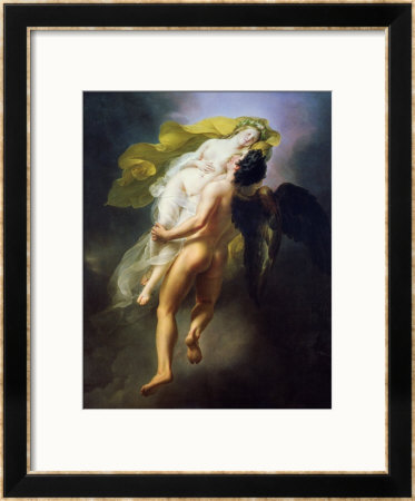 Boreas Abducting Oreithyia, 1822 by Joseph Ferdinand Lancrenon Pricing Limited Edition Print image