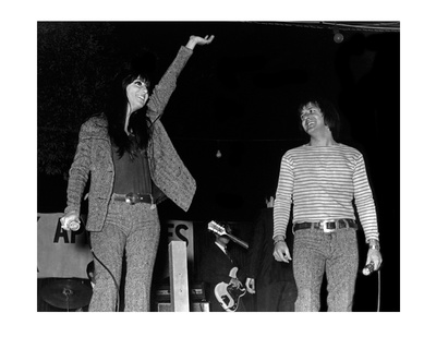 Sonny And Cher by George Shuba Pricing Limited Edition Print image