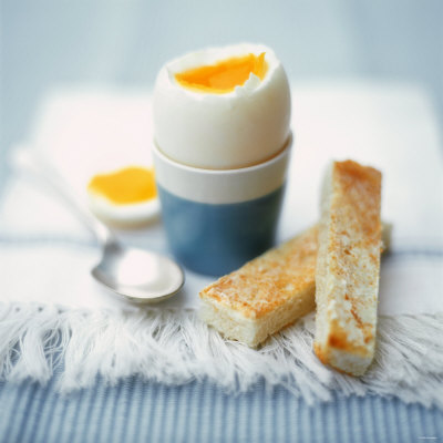 Boiled Breakfast Egg With Buttered Toast Soldiers by David Loftus Pricing Limited Edition Print image